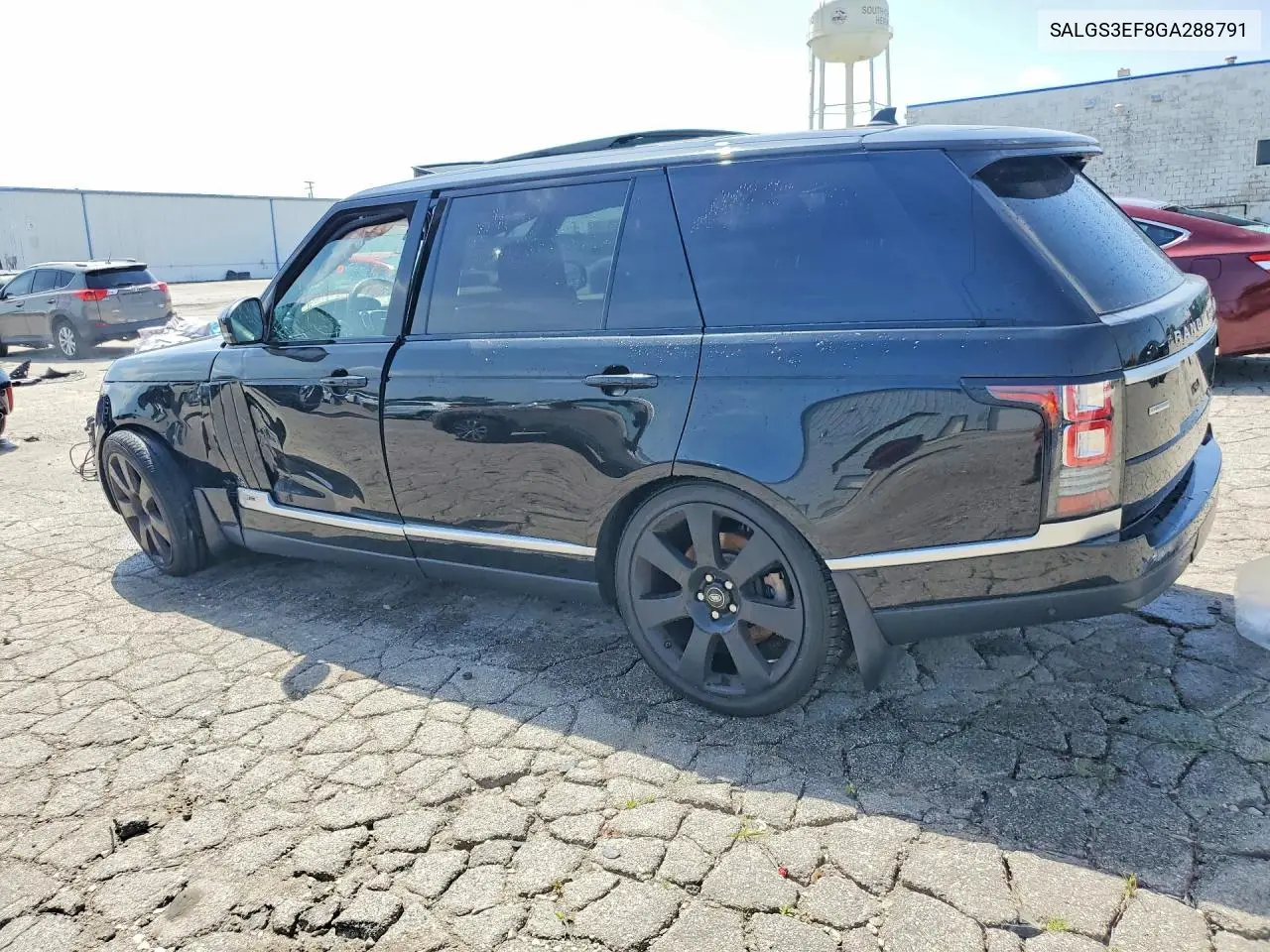 2016 Land Rover Range Rover Supercharged VIN: SALGS3EF8GA288791 Lot: 59118346