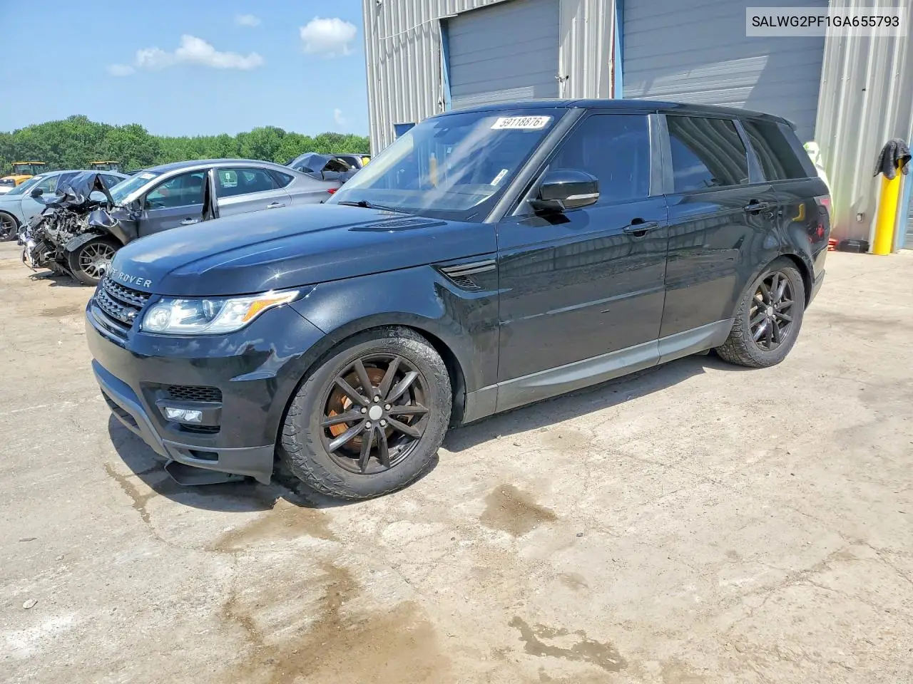 2016 Land Rover Range Rover Sport Se VIN: SALWG2PF1GA655793 Lot: 59118876