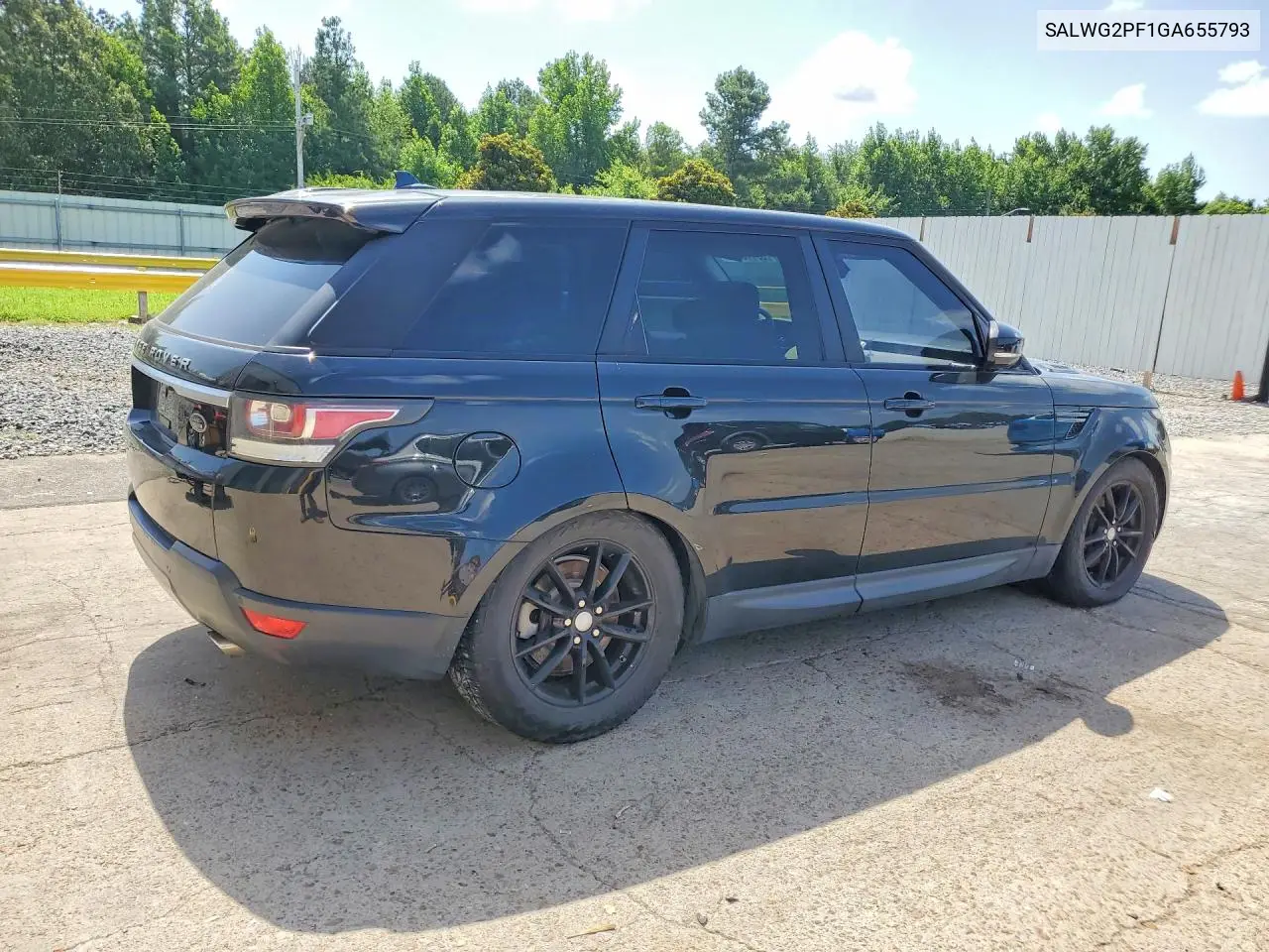 2016 Land Rover Range Rover Sport Se VIN: SALWG2PF1GA655793 Lot: 59118876