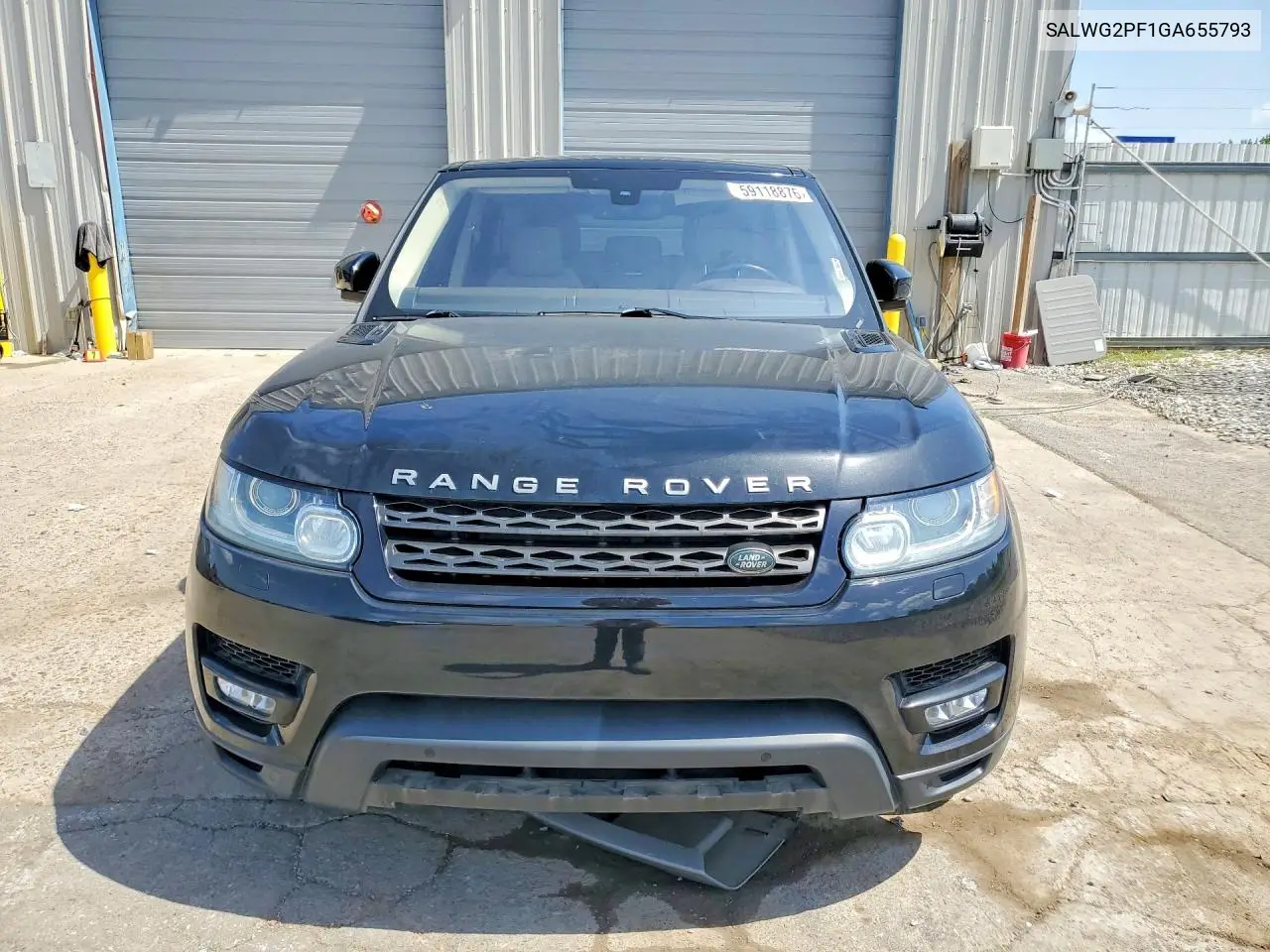 2016 Land Rover Range Rover Sport Se VIN: SALWG2PF1GA655793 Lot: 59118876