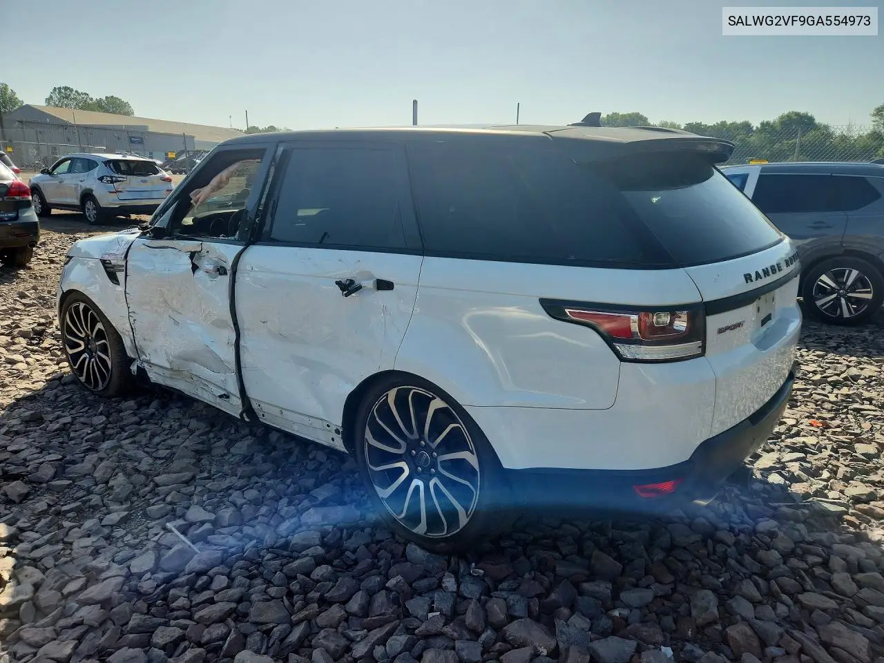2016 Land Rover Range Rover Sport Se VIN: SALWG2VF9GA554973 Lot: 59121886