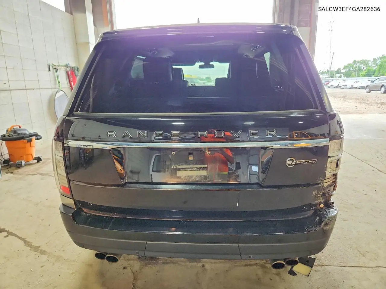 2016 Land Rover Range Rover Sv Autobiography VIN: SALGW3EF4GA282636 Lot: 59357786