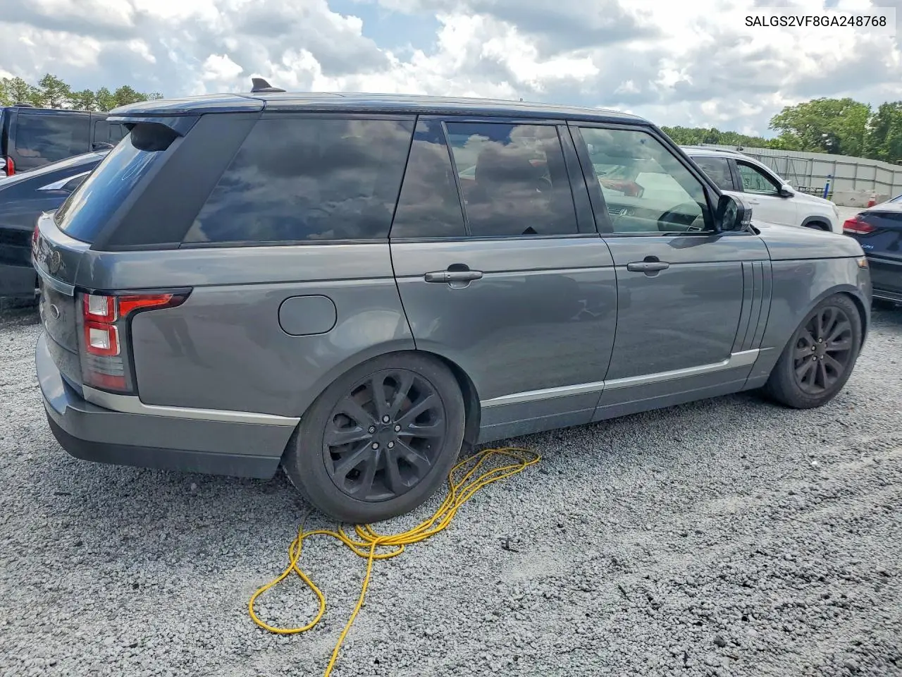 2016 Land Rover Range Rover Hse VIN: SALGS2VF8GA248768 Lot: 59785736