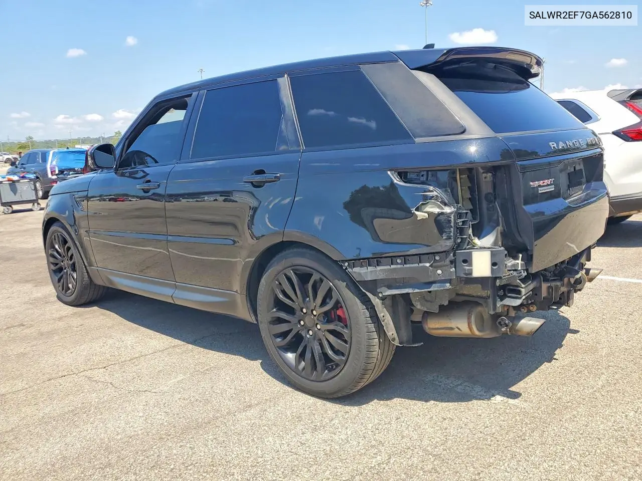 2016 Land Rover Range Rover Sport Sc VIN: SALWR2EF7GA562810 Lot: 59965096