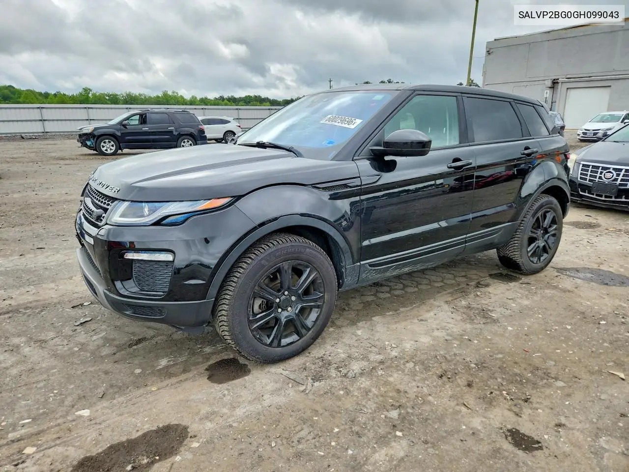 2016 Land Rover Range Rover Evoque Se VIN: SALVP2BG0GH099043 Lot: 60029696
