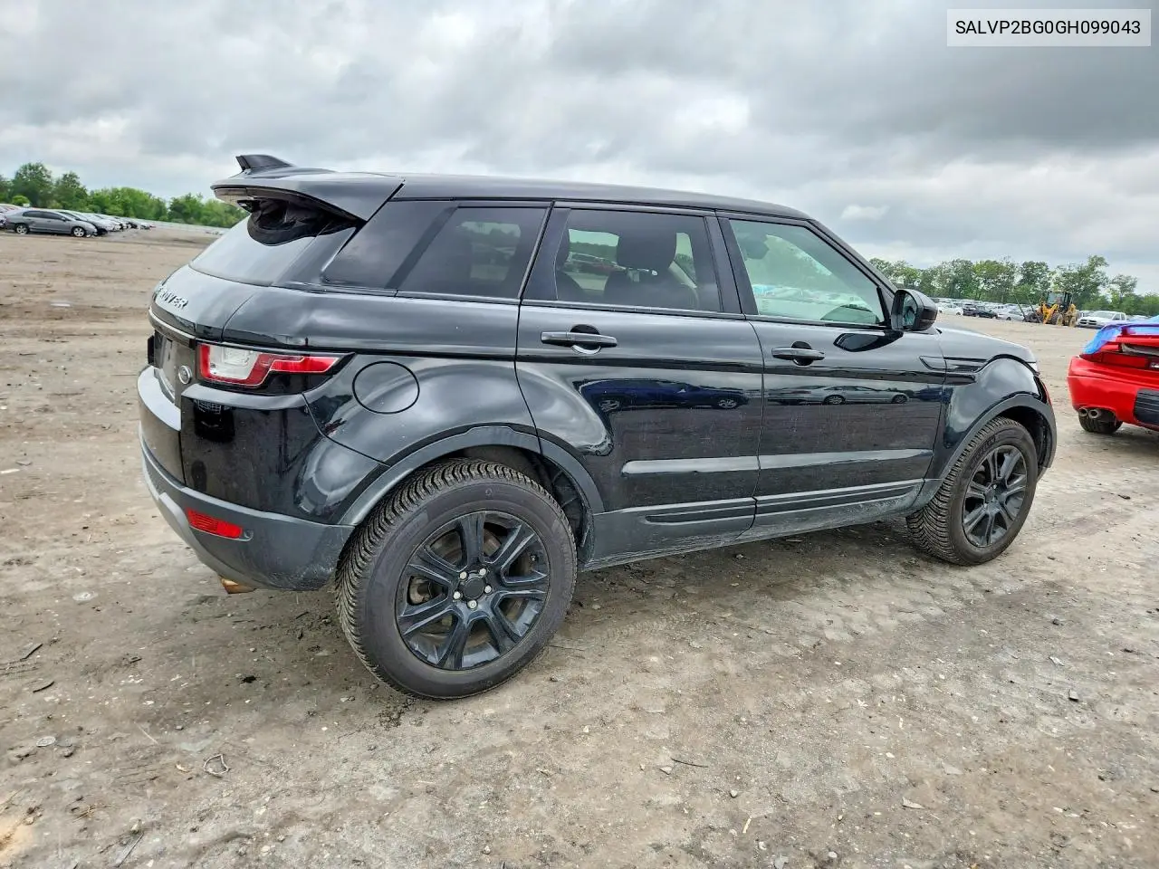 2016 Land Rover Range Rover Evoque Se VIN: SALVP2BG0GH099043 Lot: 60029696