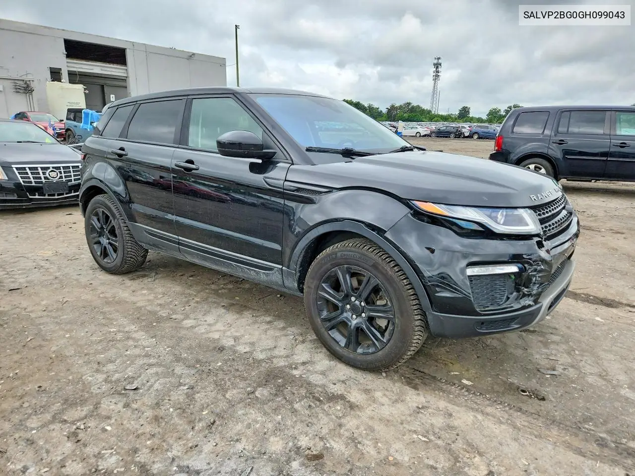 2016 Land Rover Range Rover Evoque Se VIN: SALVP2BG0GH099043 Lot: 60029696
