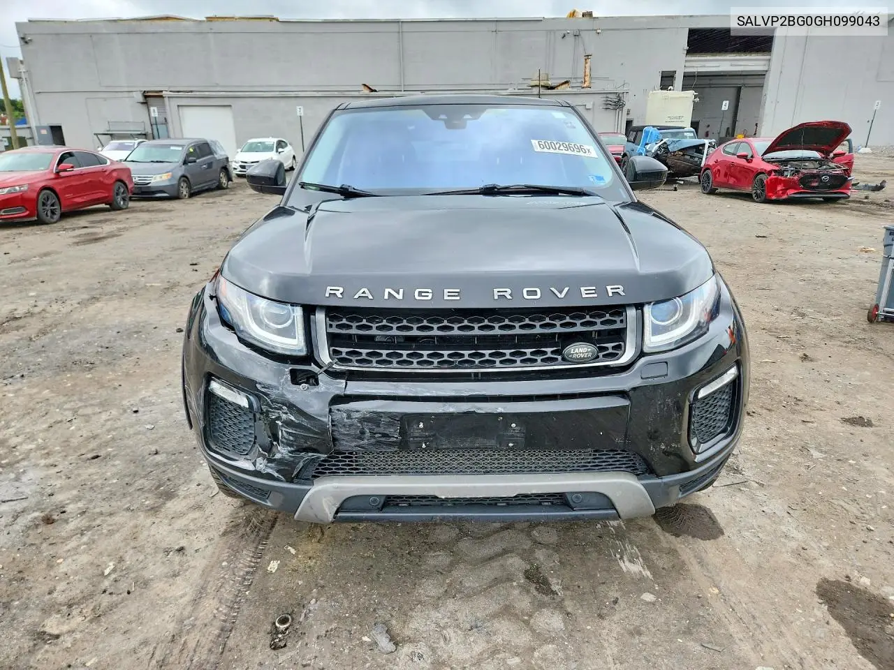 2016 Land Rover Range Rover Evoque Se VIN: SALVP2BG0GH099043 Lot: 60029696