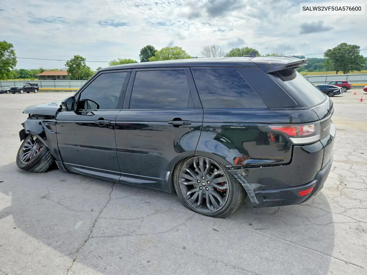 2016 Land Rover Range Rover Sport Hst VIN: SALWS2VF5GA576600 Lot: 60035186