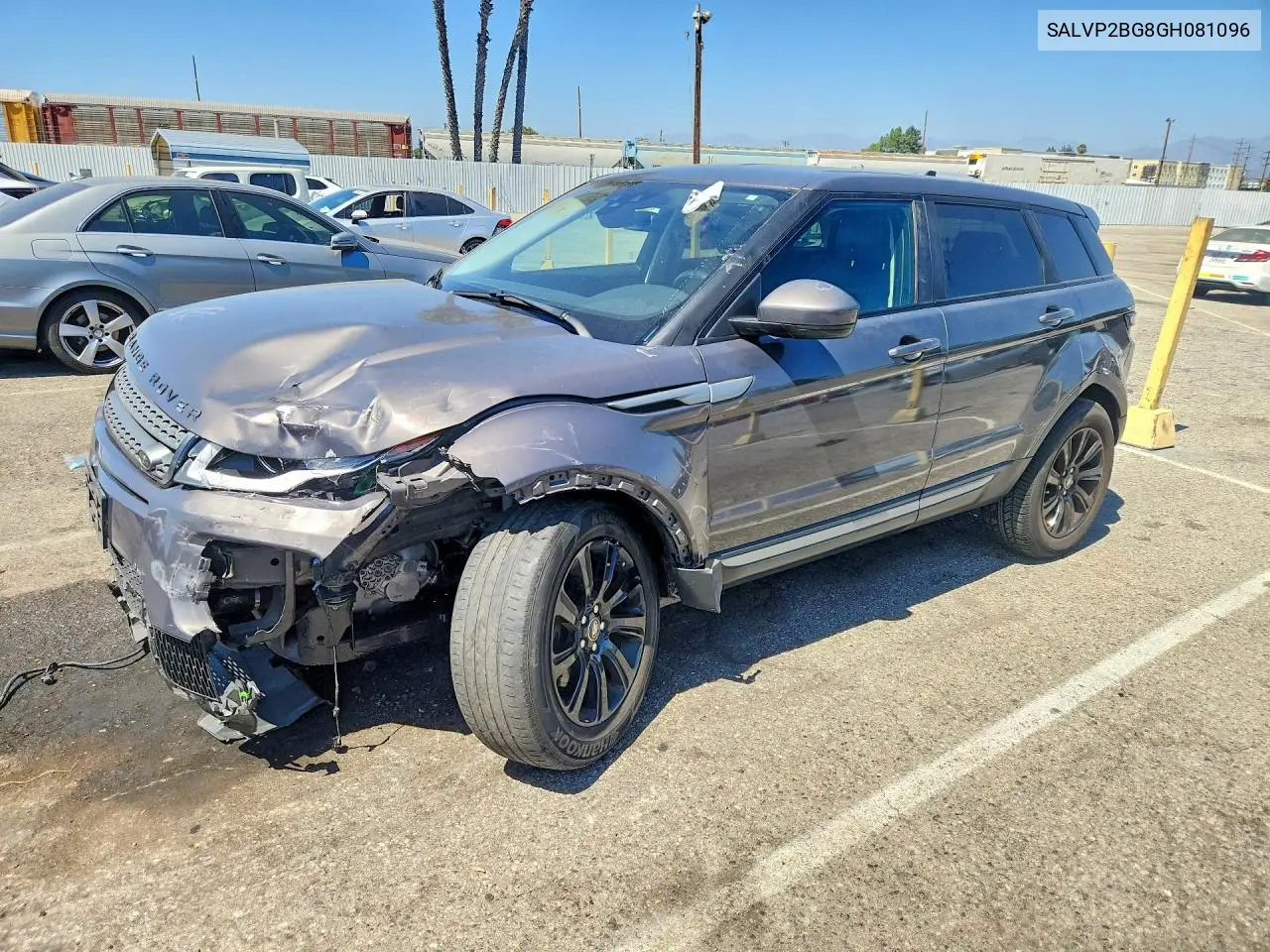 2016 Land Rover Range Rover Evoque Se VIN: SALVP2BG8GH081096 Lot: 60041656