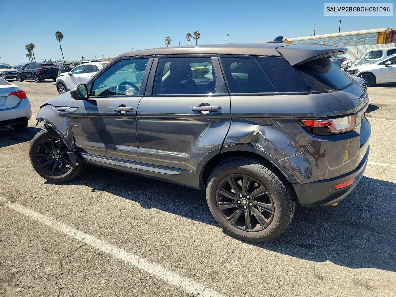 2016 Land Rover Range Rover Evoque Se VIN: SALVP2BG8GH081096 Lot: 60041656