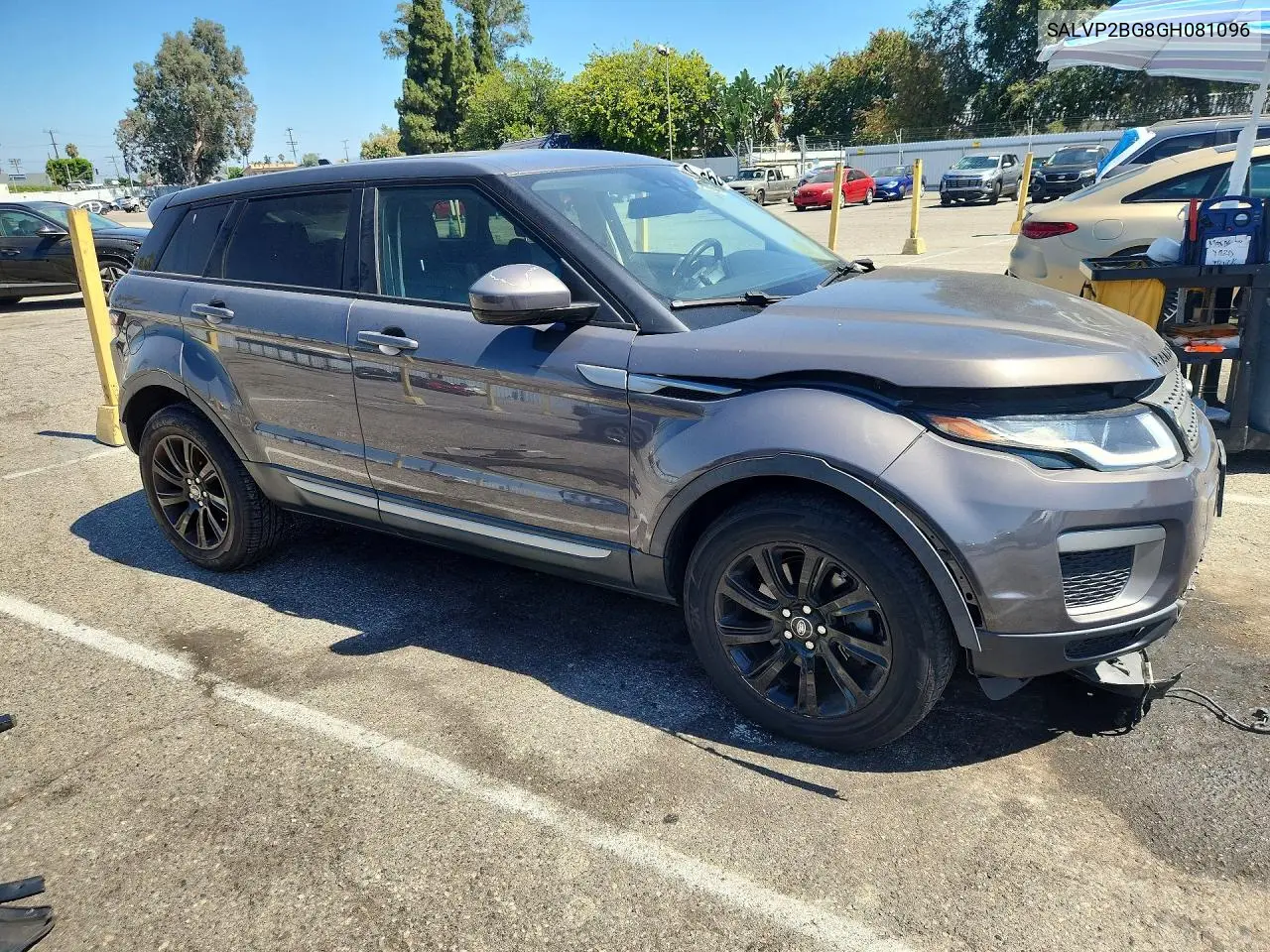2016 Land Rover Range Rover Evoque Se VIN: SALVP2BG8GH081096 Lot: 60041656