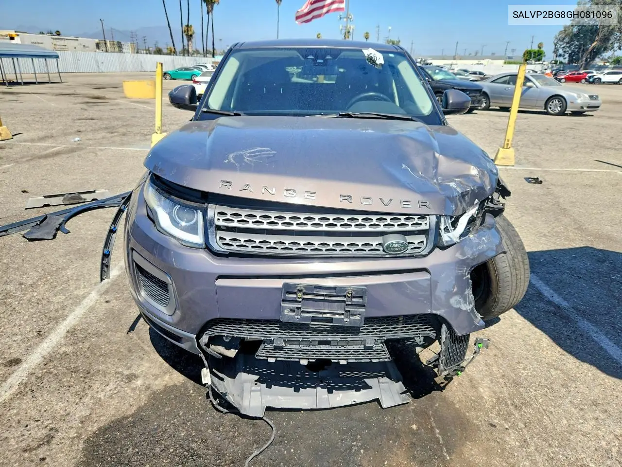 2016 Land Rover Range Rover Evoque Se VIN: SALVP2BG8GH081096 Lot: 60041656