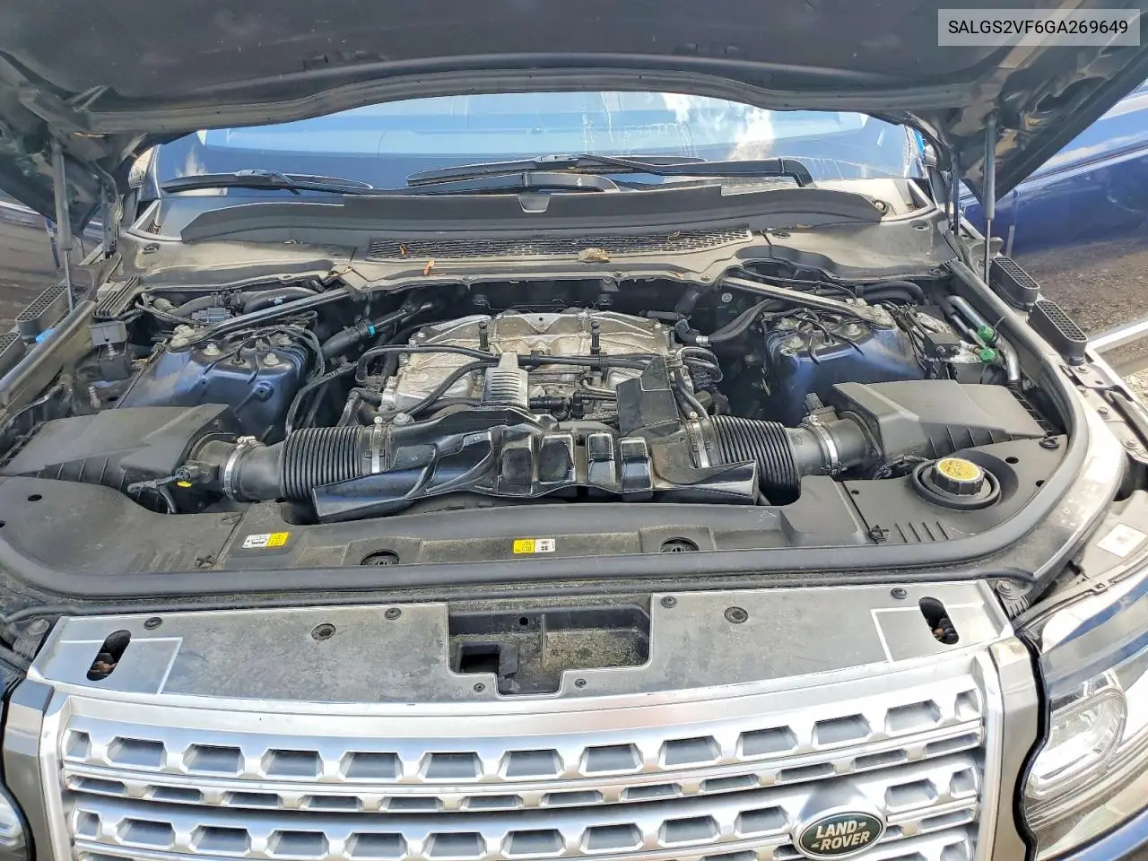 2016 Land Rover Range Rover Hse VIN: SALGS2VF6GA269649 Lot: 60074096
