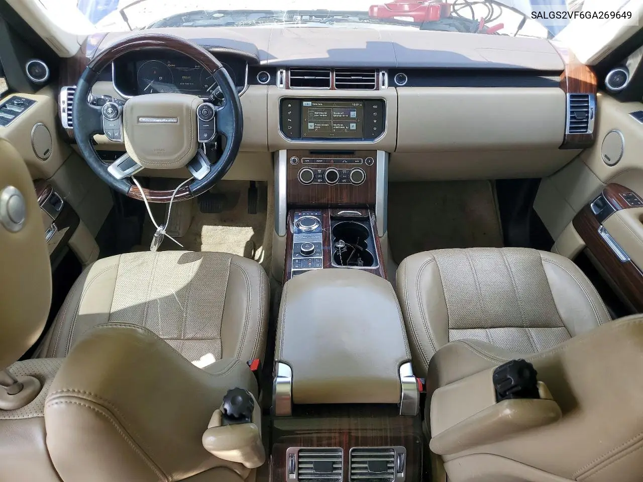 2016 Land Rover Range Rover Hse VIN: SALGS2VF6GA269649 Lot: 60074096