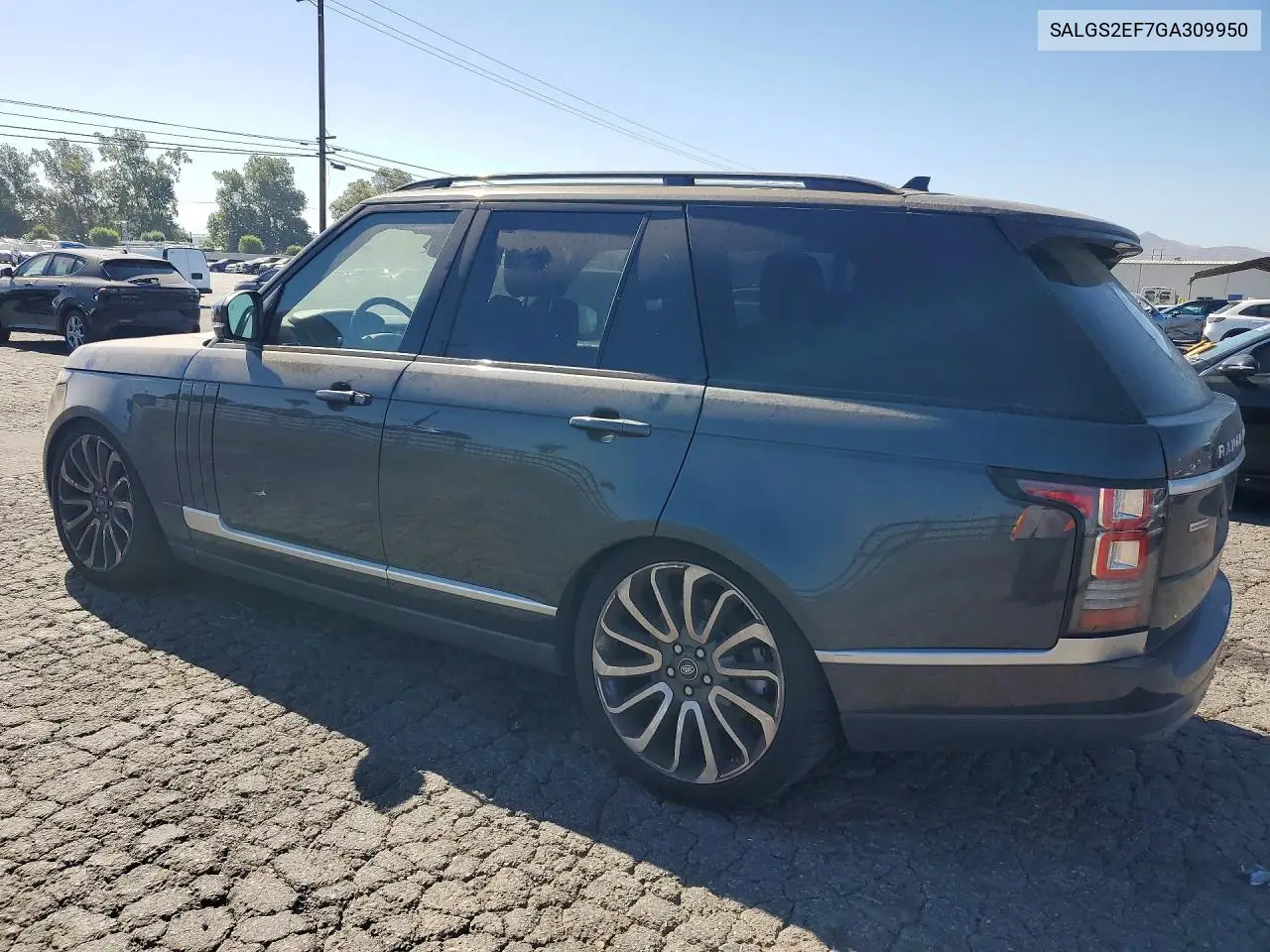 2016 Land Rover Range Rover Supercharged VIN: SALGS2EF7GA309950 Lot: 60081646