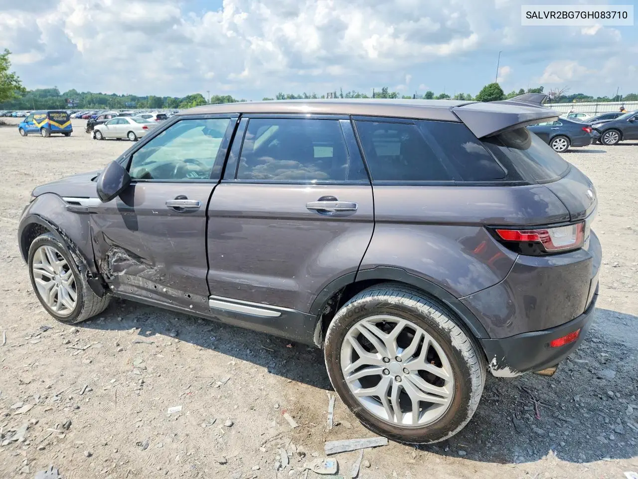 2016 Land Rover Range Rover Evoque Hse VIN: SALVR2BG7GH083710 Lot: 60136336