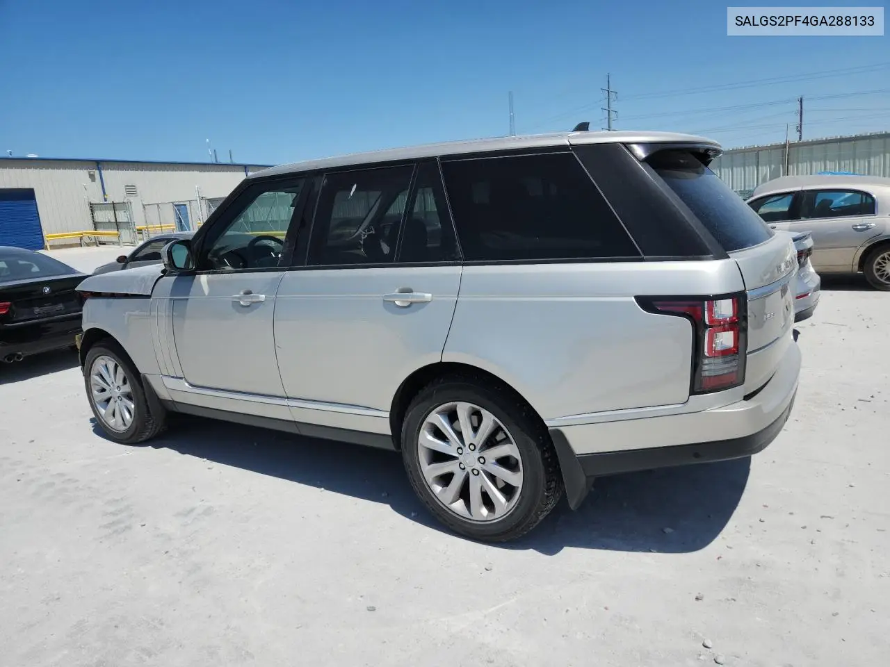 2016 Land Rover Range Rover Hse VIN: SALGS2PF4GA288133 Lot: 60215766