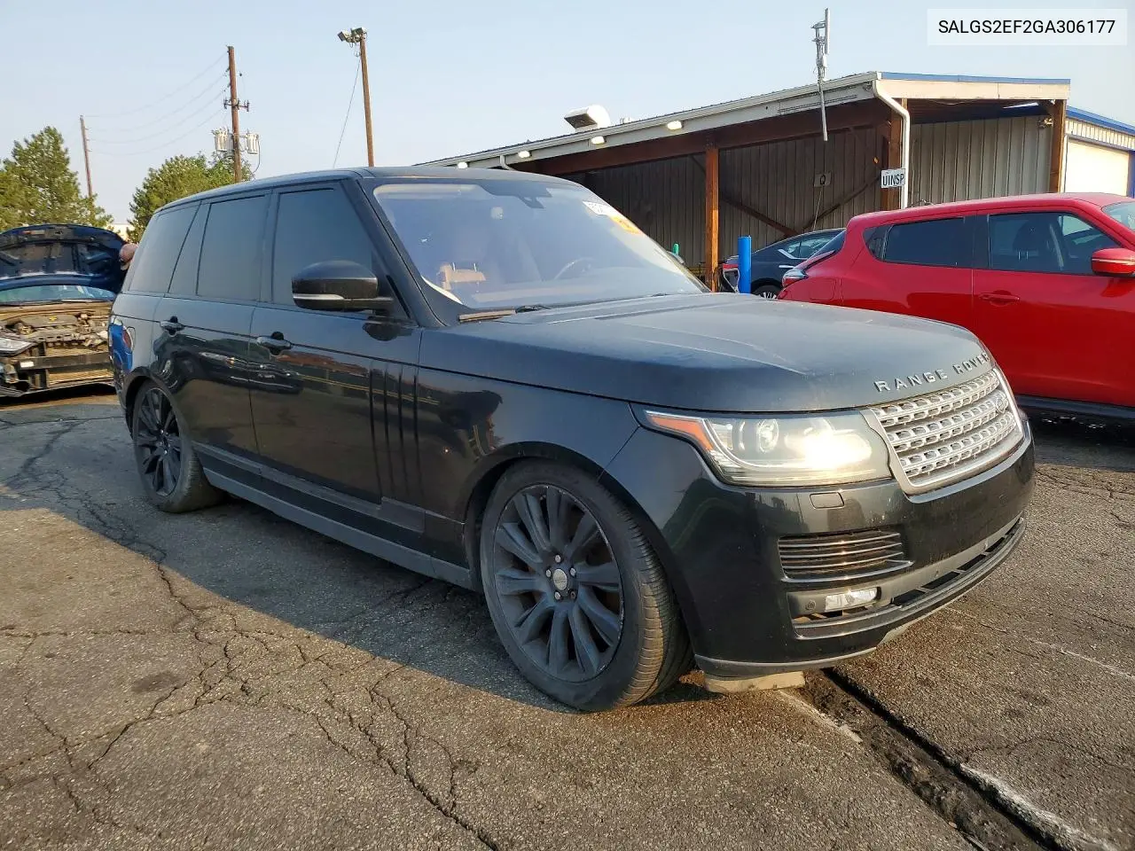 2016 Land Rover Range Rover Supercharged VIN: SALGS2EF2GA306177 Lot: 60217156