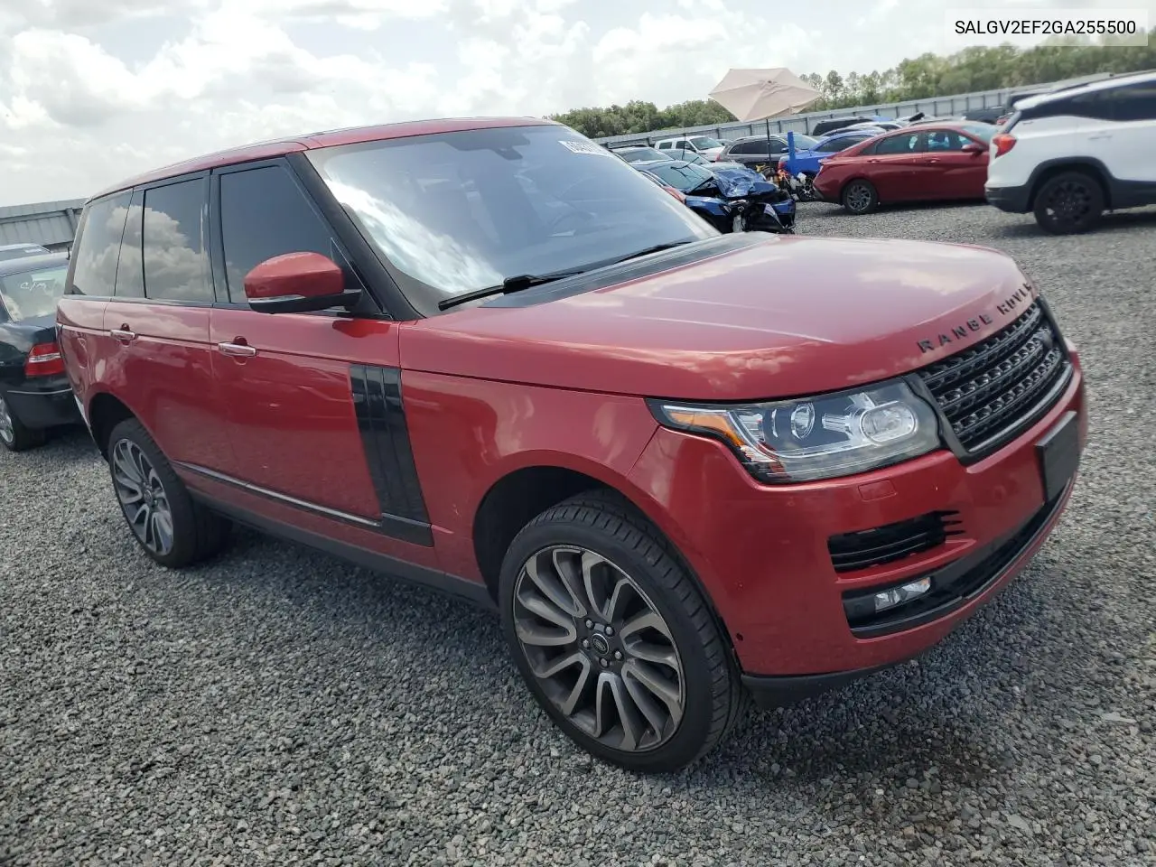 2016 Land Rover Range Rover Autobiography VIN: SALGV2EF2GA255500 Lot: 60437776