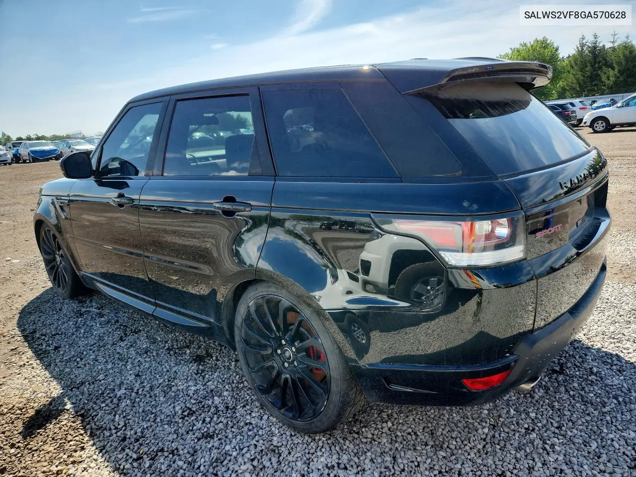 2016 Land Rover Range Rover Sport Hst VIN: SALWS2VF8GA570628 Lot: 60560906