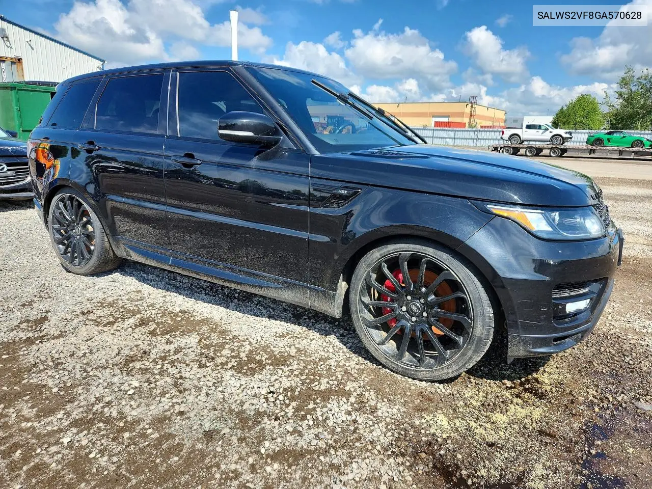 2016 Land Rover Range Rover Sport Hst VIN: SALWS2VF8GA570628 Lot: 60560906