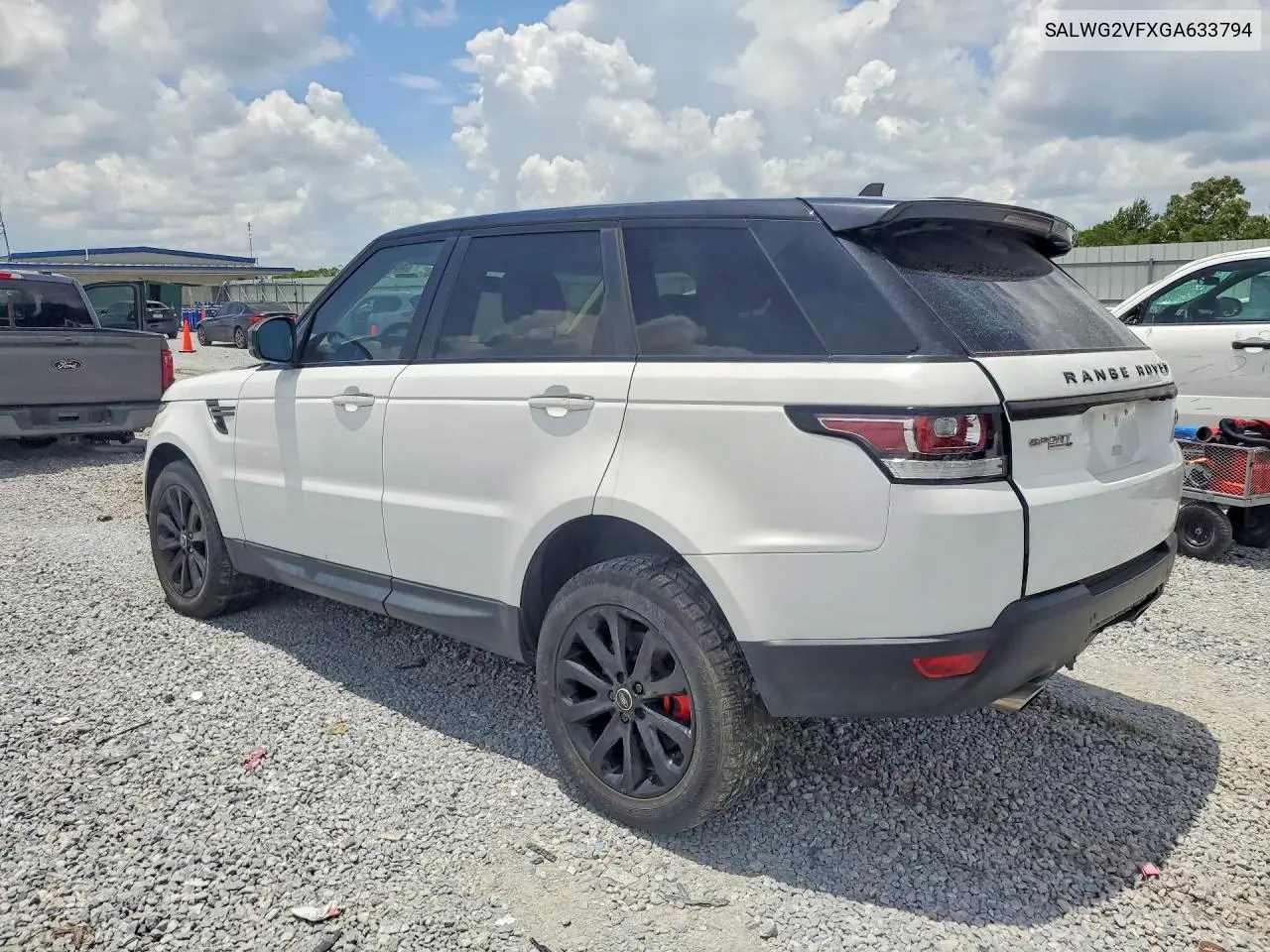 2016 Land Rover Range Rover Sport Se VIN: SALWG2VFXGA633794 Lot: 60625416