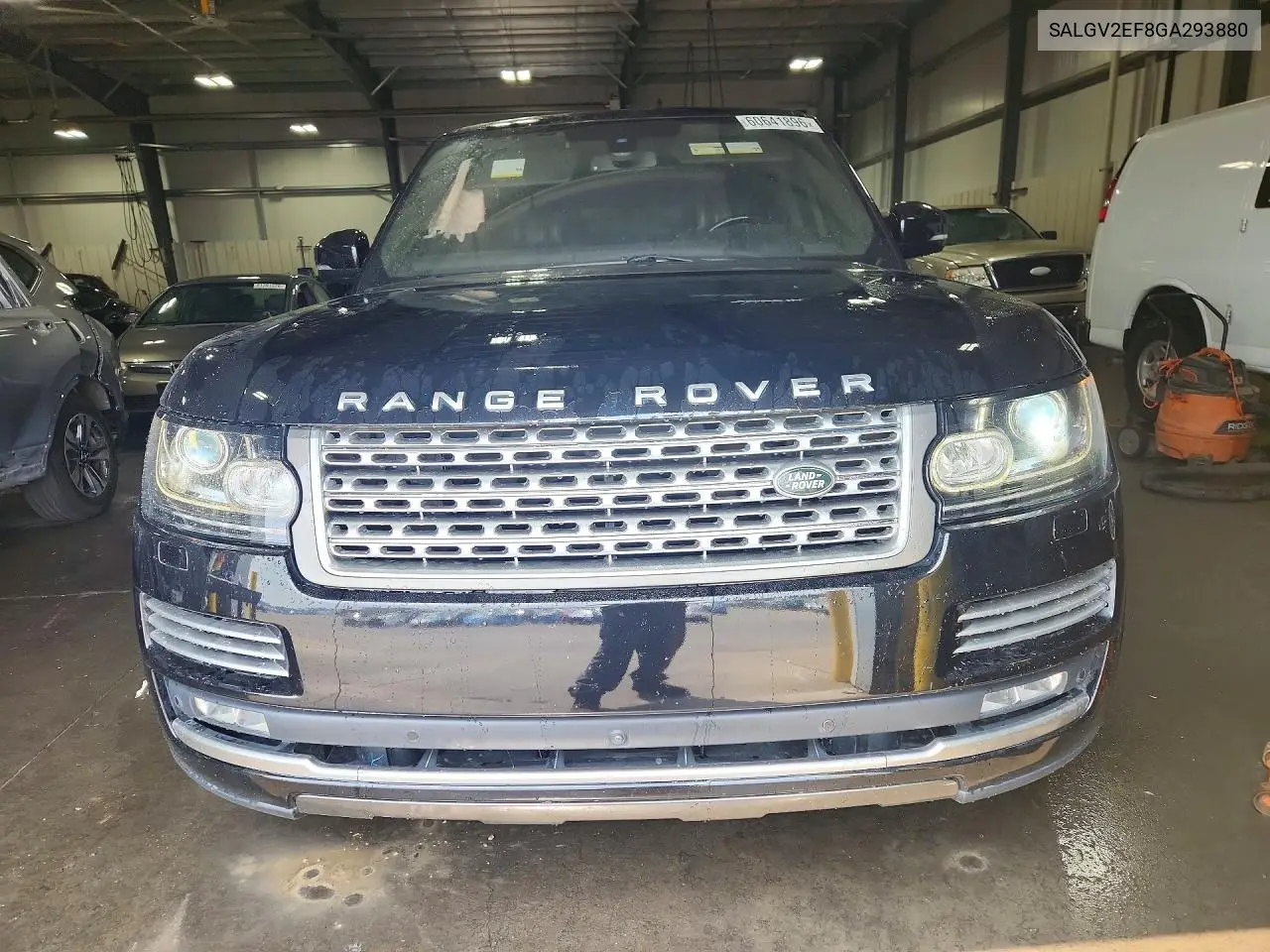 2016 Land Rover Range Rover Autobiography VIN: SALGV2EF8GA293880 Lot: 60641896