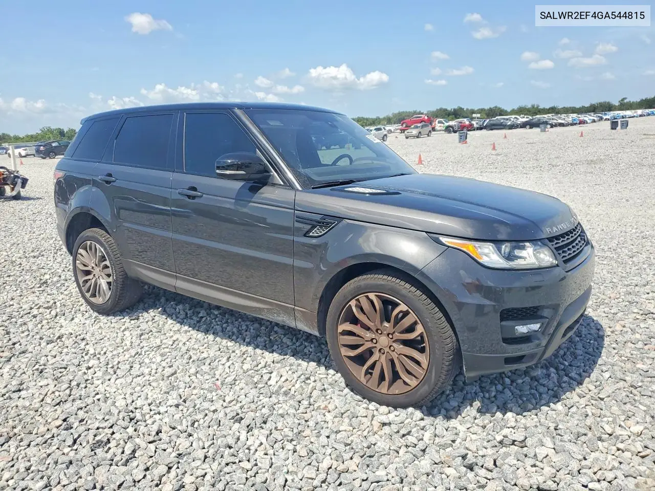 2016 Land Rover Range Rover Sport Sc VIN: SALWR2EF4GA544815 Lot: 60691676