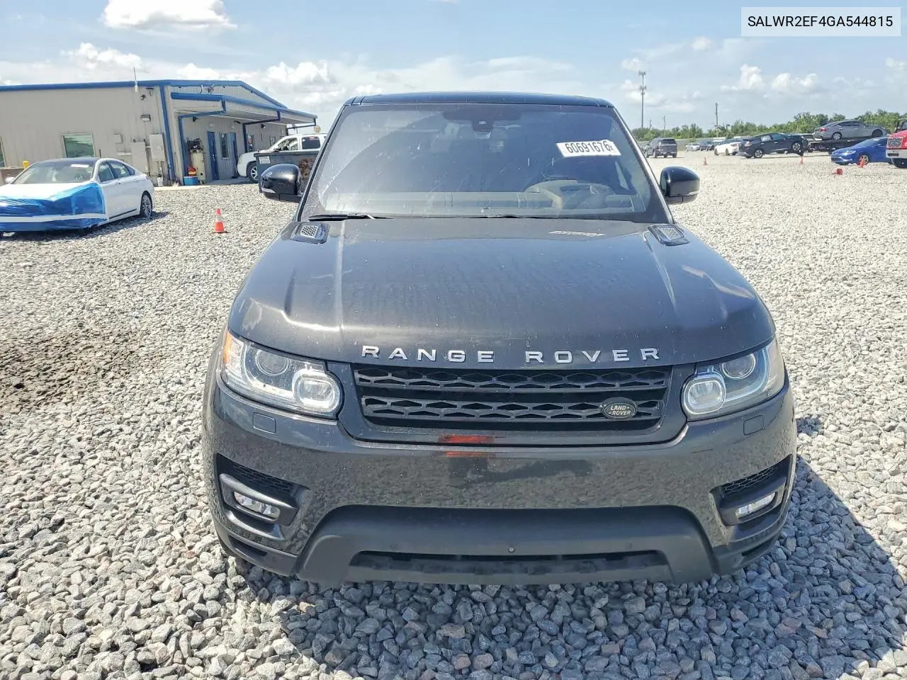 2016 Land Rover Range Rover Sport Sc VIN: SALWR2EF4GA544815 Lot: 60691676