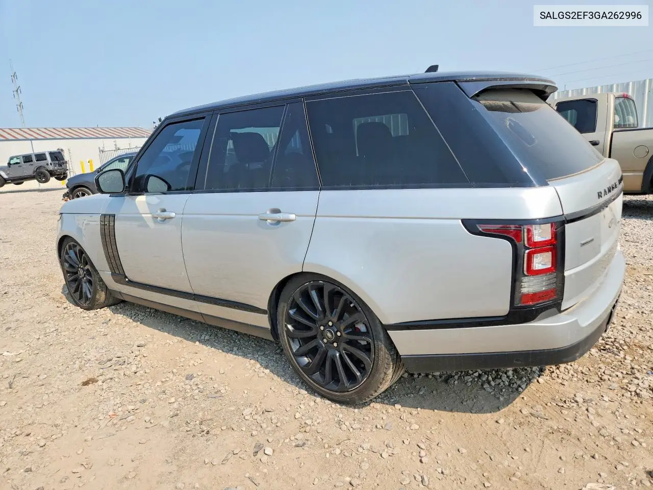 2016 Land Rover Range Rover Supercharged VIN: SALGS2EF3GA262996 Lot: 60739626
