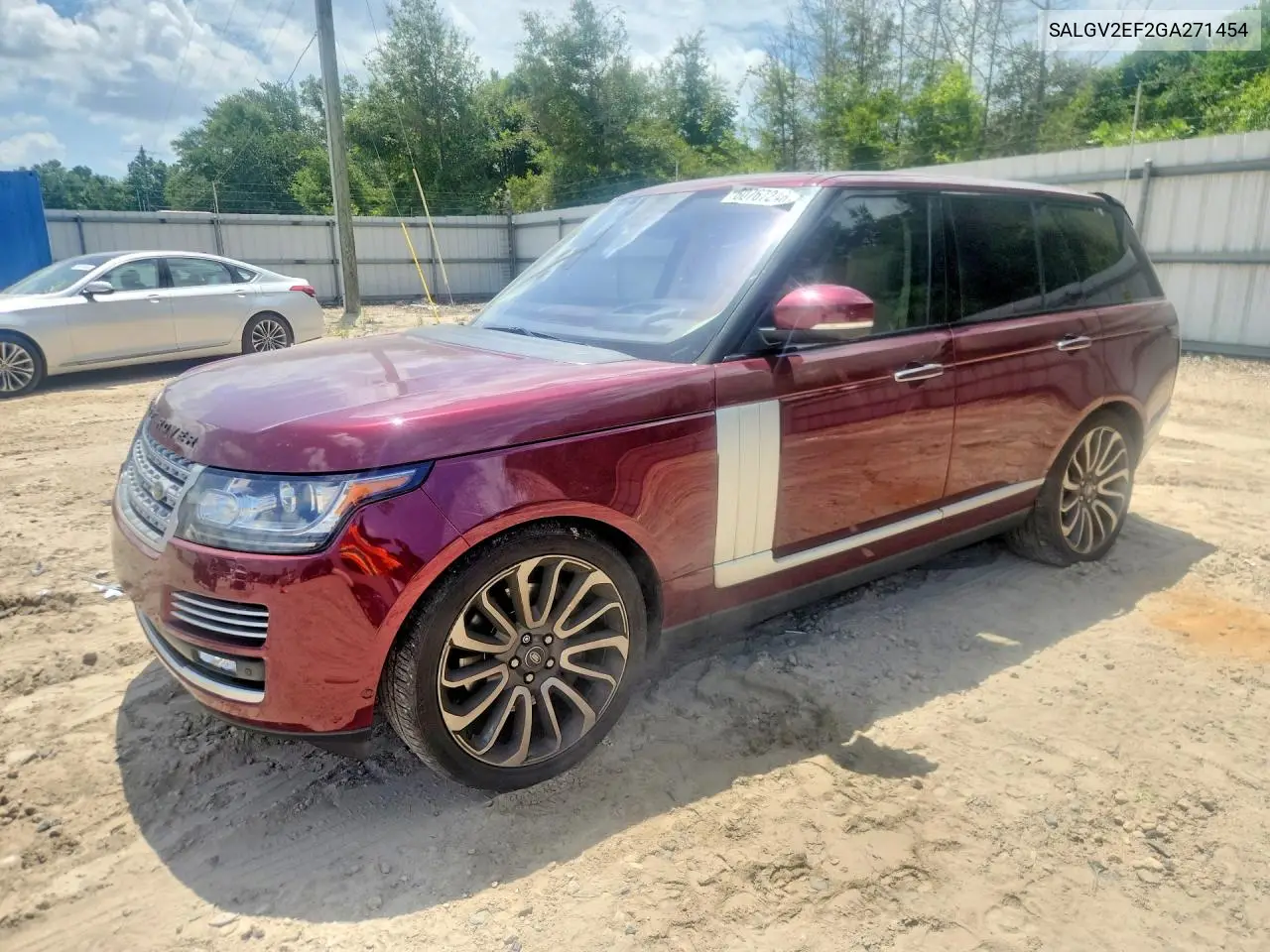 2016 Land Rover Range Rover Autobiography VIN: SALGV2EF2GA271454 Lot: 60767246