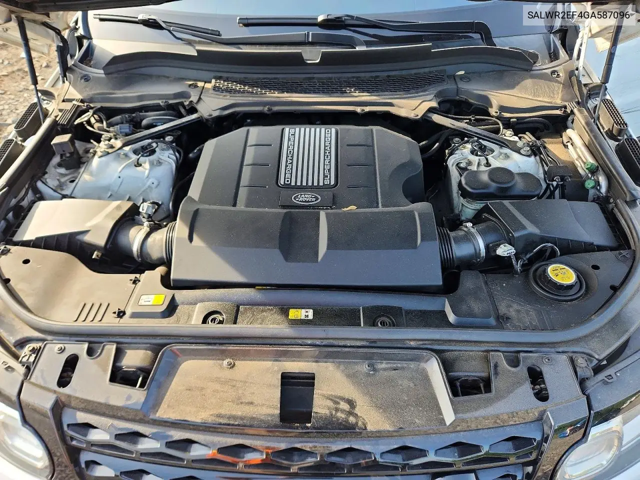 2016 Land Rover Range Rover Sport Sc VIN: SALWR2EF4GA587096 Lot: 60811786