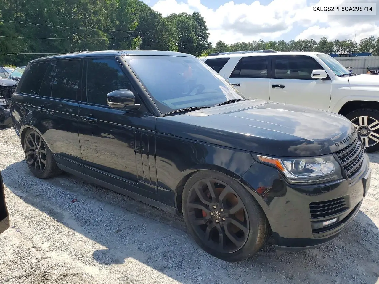 2016 Land Rover Range Rover Hse VIN: SALGS2PF8GA298714 Lot: 61482406