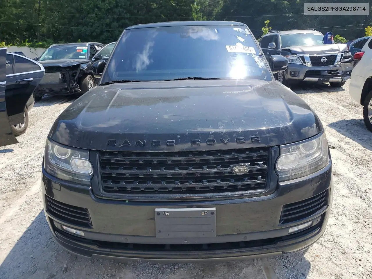 2016 Land Rover Range Rover Hse VIN: SALGS2PF8GA298714 Lot: 61482406