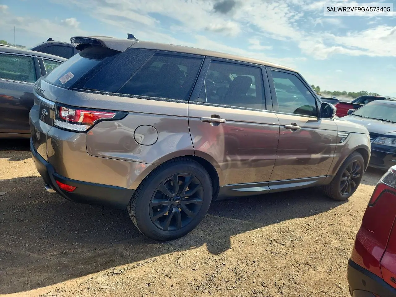2016 Land Rover Range Rover Sport Hse VIN: SALWR2VF9GA573405 Lot: 61772026