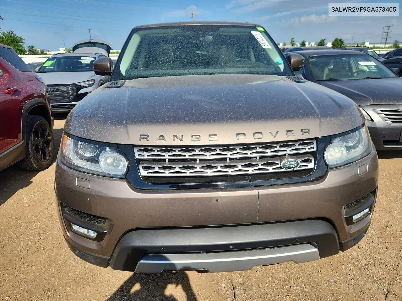 2016 Land Rover Range Rover Sport Hse VIN: SALWR2VF9GA573405 Lot: 61772026