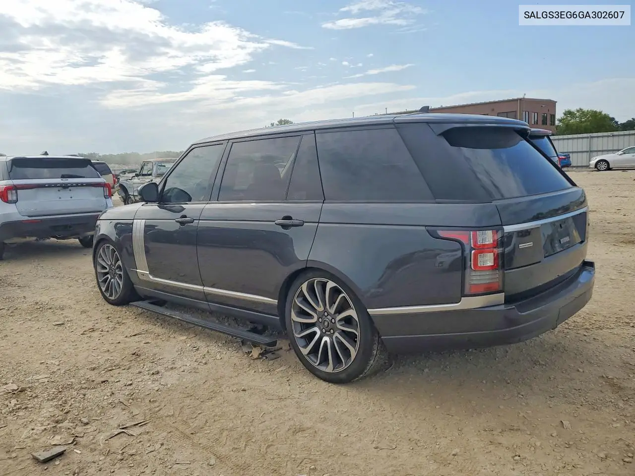 2016 Land Rover Range Rover Supercharged VIN: SALGS3EG6GA302607 Lot: 61995236