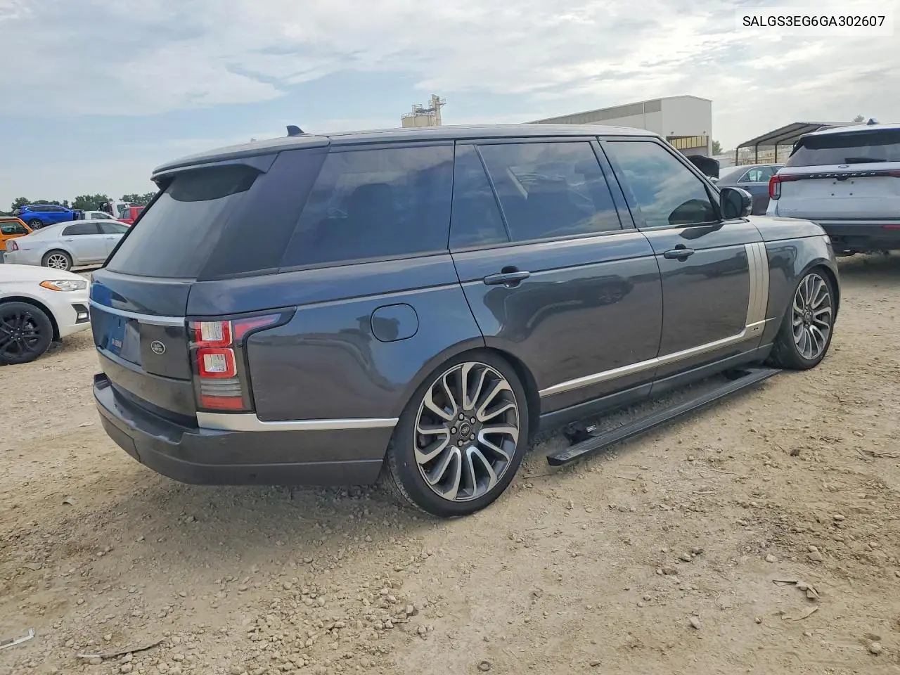 2016 Land Rover Range Rover Supercharged VIN: SALGS3EG6GA302607 Lot: 61995236