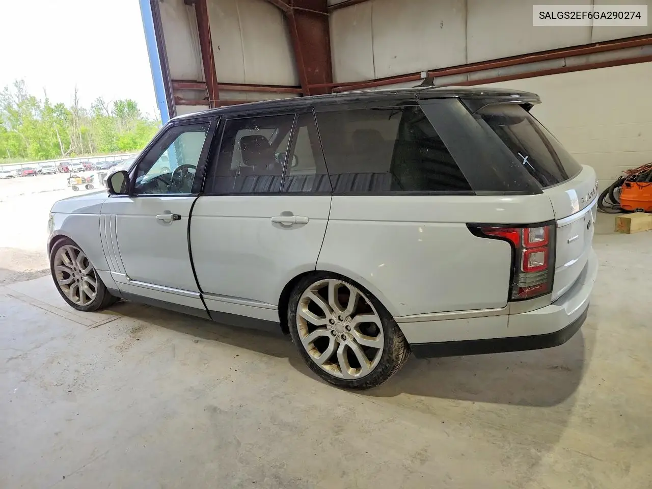2016 Land Rover Range Rover Supercharged VIN: SALGS2EF6GA290274 Lot: 73343245
