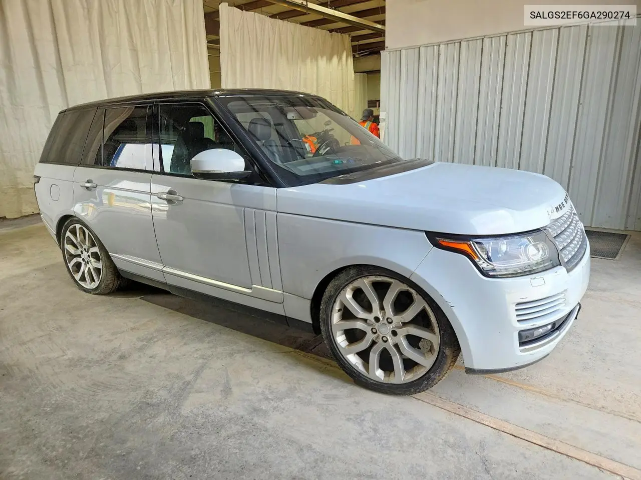 2016 Land Rover Range Rover Supercharged VIN: SALGS2EF6GA290274 Lot: 73343245