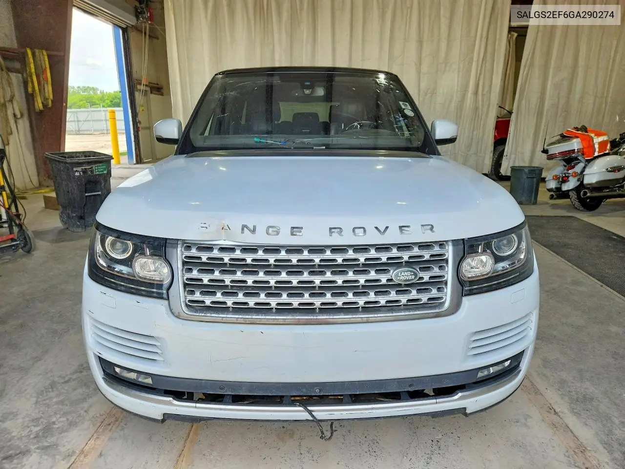 2016 Land Rover Range Rover Supercharged VIN: SALGS2EF6GA290274 Lot: 73343245