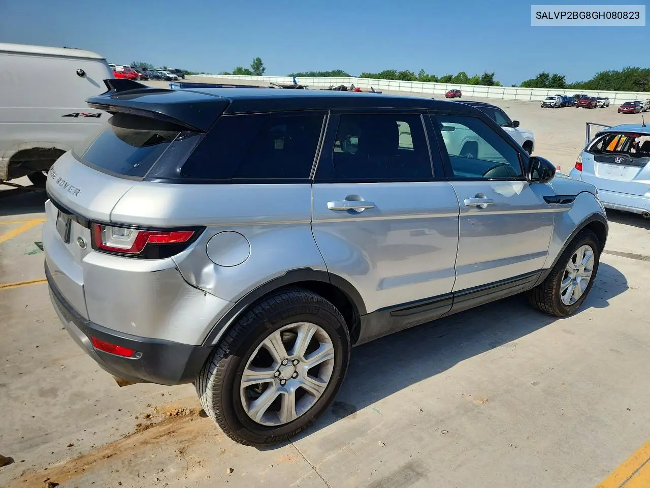 2016 Land Rover Range Rover Evoque Se VIN: SALVP2BG8GH080823 Lot: 85626895