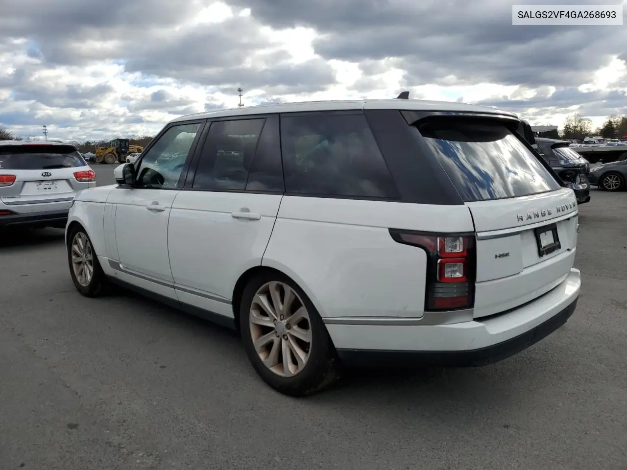 SALGS2VF4GA268693 2016 Land Rover Range Rover Hse