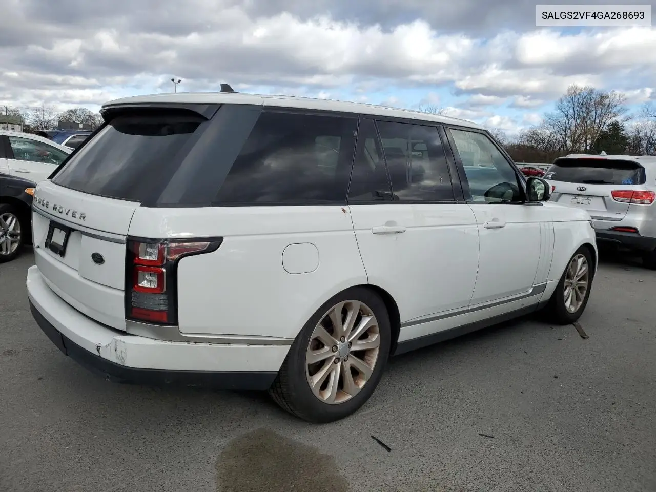 SALGS2VF4GA268693 2016 Land Rover Range Rover Hse