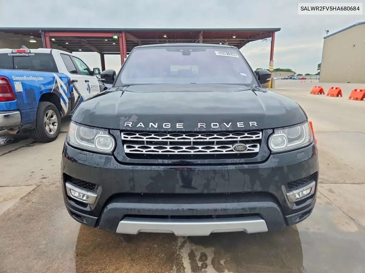 2017 Land Rover Range Rover Sport Hse VIN: SALWR2FV5HA680684 Lot: 53381536