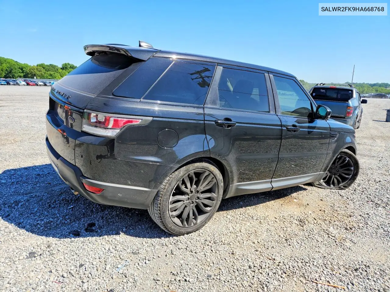 2017 Land Rover Range Rover Sport Hse VIN: SALWR2FK9HA668768 Lot: 55956296