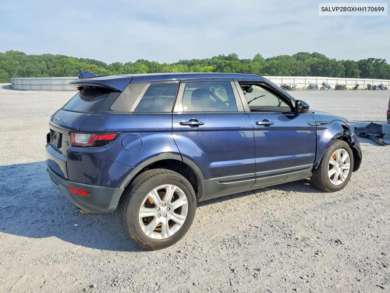 2017 Land Rover Range Rover Evoque Se VIN: SALVP2BGXHH170699 Lot: 56543116