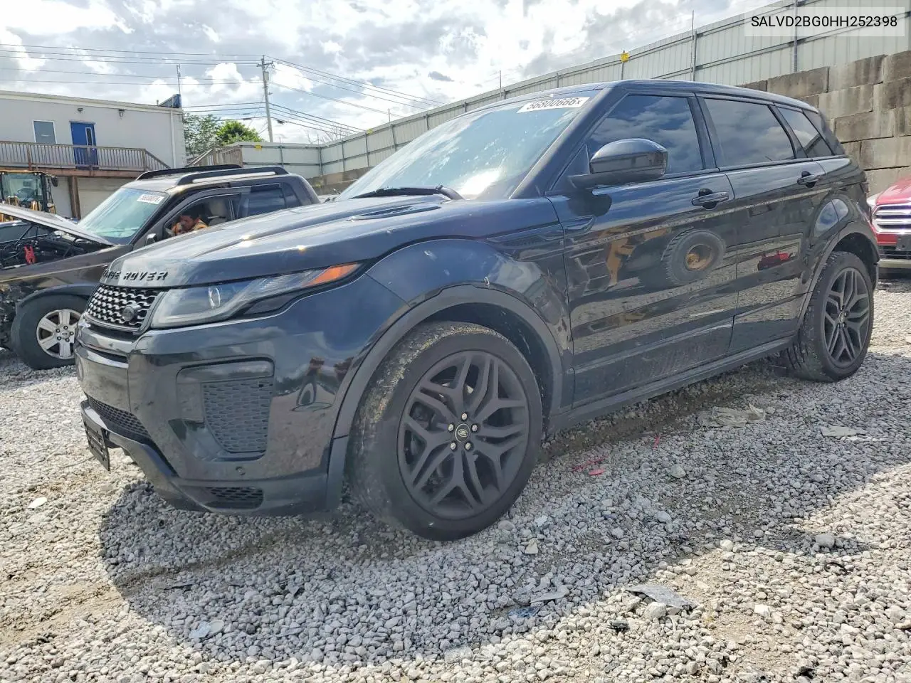 2017 Land Rover Range Rover Evoque Hse Dynamic VIN: SALVD2BG0HH252398 Lot: 56800666