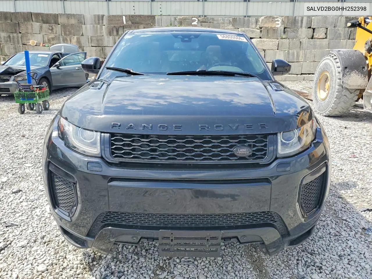 2017 Land Rover Range Rover Evoque Hse Dynamic VIN: SALVD2BG0HH252398 Lot: 56800666